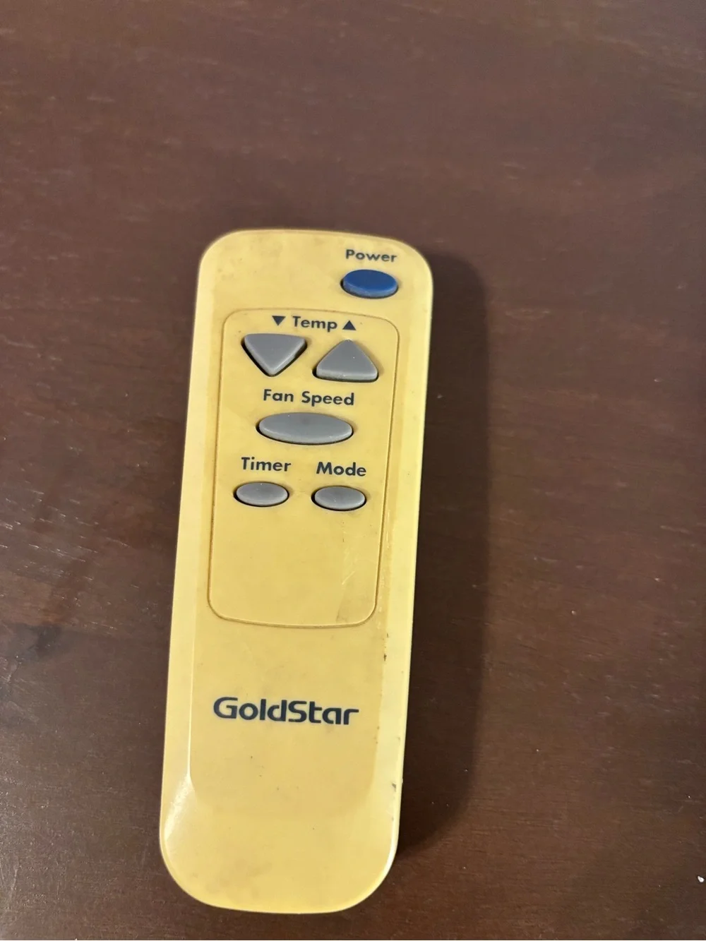 Vintage GoldStar Air Conditioner Remote Control Replacement AC Remote - untested